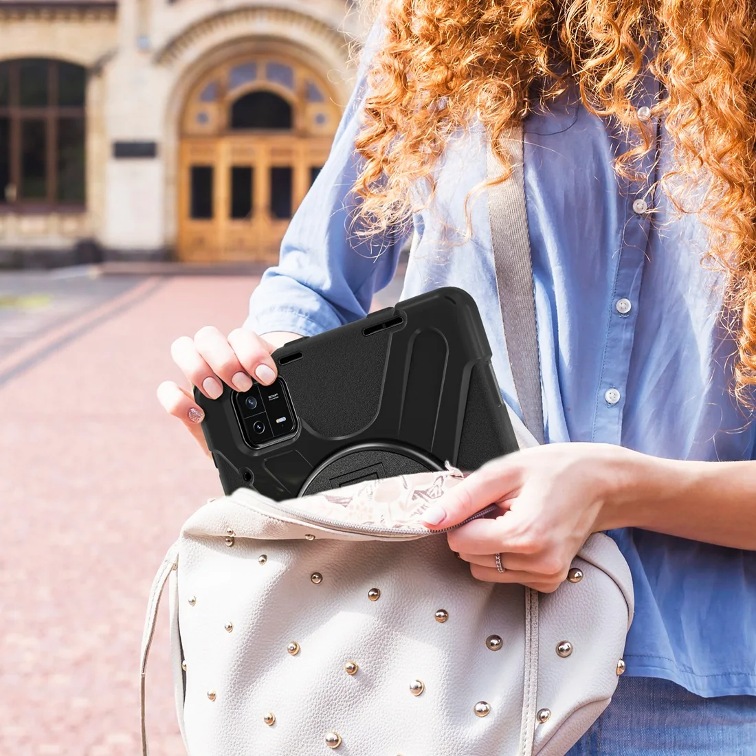 Kickstand rotativo de 360 graus, Pad 6