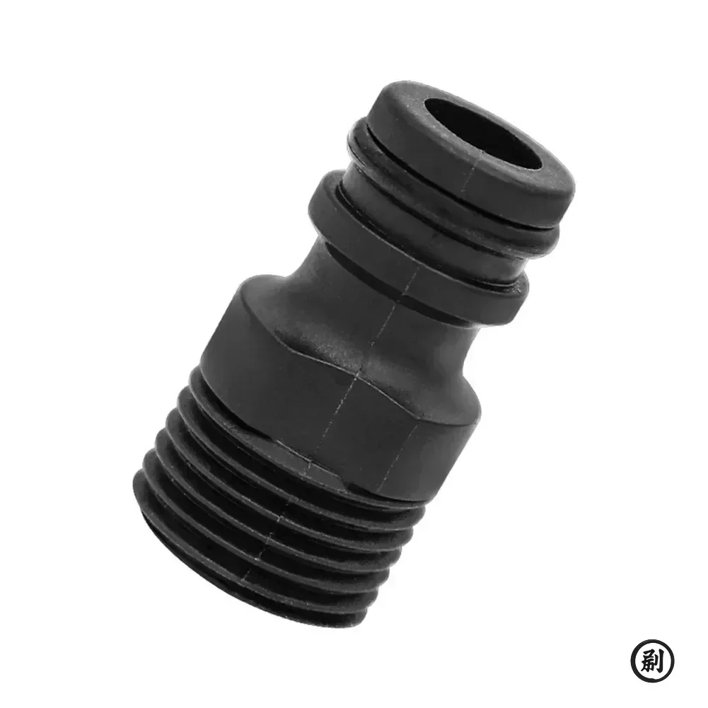 2PCS 2Threaded Tap Adapter Quick Connectors for Garden Hose Irrigation Pipe