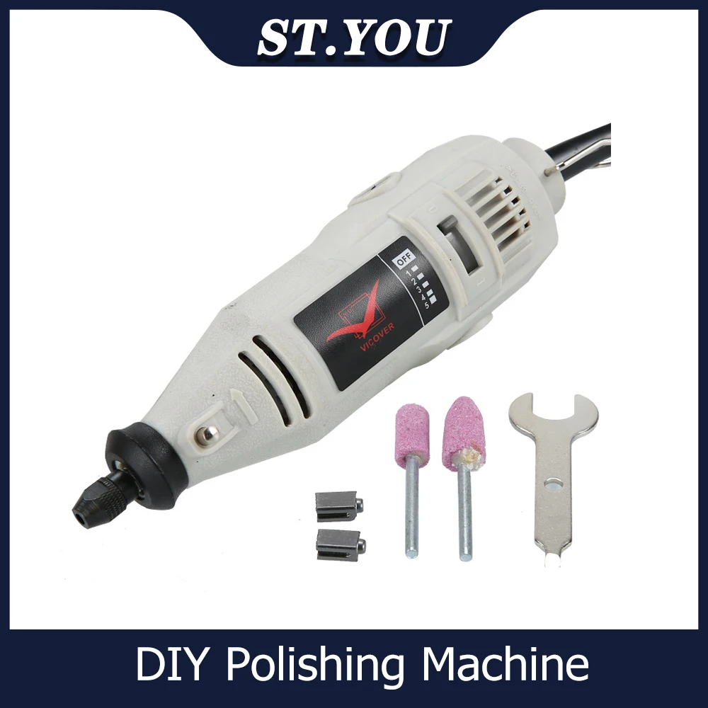 110V 220V Power Tools Electric Mini Drill Die Grinder Engraver Polisher