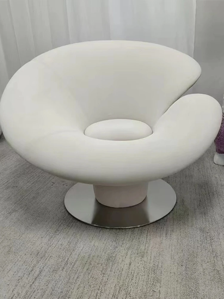 

Light Luxury Minimalist Ganoderma Chair Hotel Sample Room Internet Celebrity Modern Horseshoe Chair