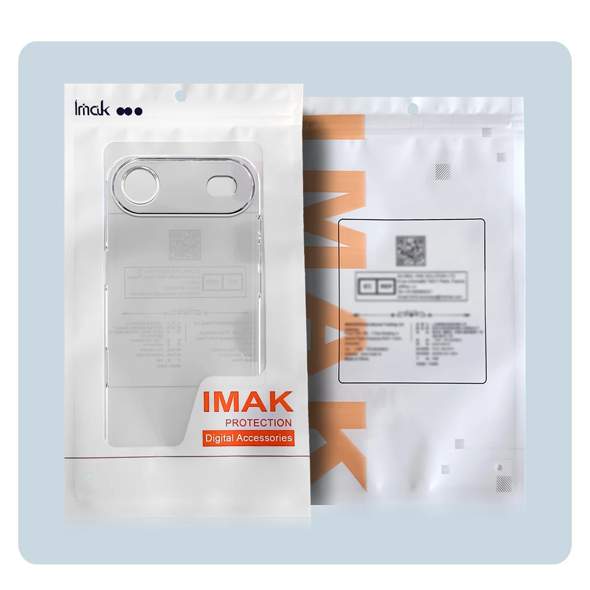 Ultra Thin Soft Clear Back Cover Phone Case by IMAK