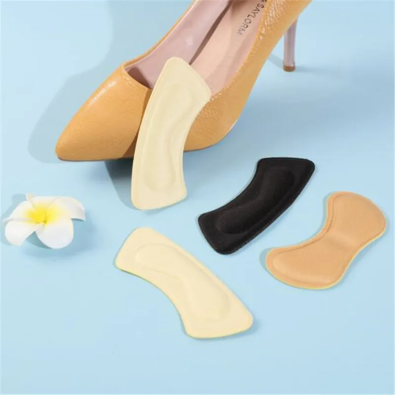 Shoes Insoles Anti Slip Sticky Fabric Cushion Pads Feet Care Tools