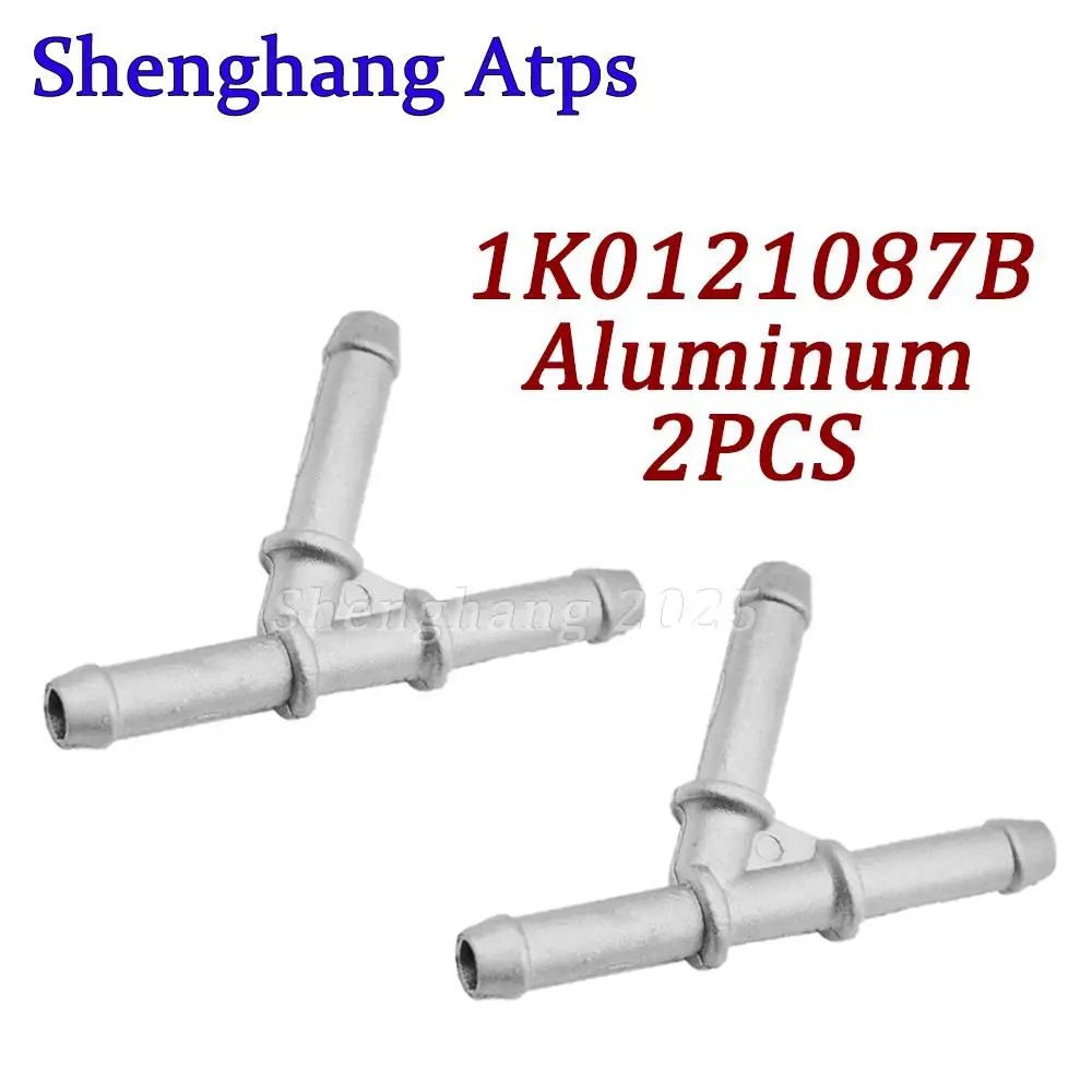 Raccord En T Aluminium Pour Tuyau De Refroidissement - Compatible Audi, VW, Skoda - Référence 1J0122291D
