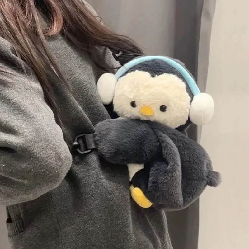 2026 Cute Womens Shoulder Bag Plush Fluffy Sheep Doll Casual Fashion Crossbody Bag Kawaii All-match Female Korean Popular Bag