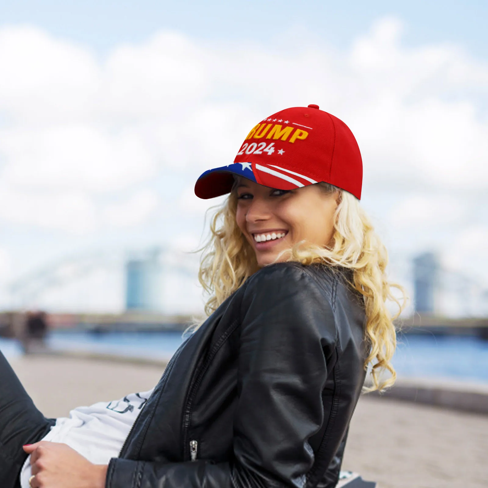 Trump 2024 Hat Donald Trump Hat Take America Back MAGA USA Embroidery Adjustable Baseball Cap President Hat Embroidered Cap 3