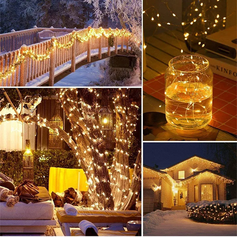 Enchanting LED Fairy String Lights for Garden and Home Decor