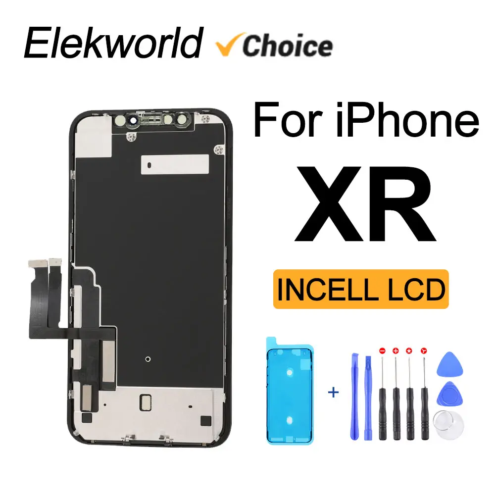incell LCD for iPhone XR Display Screen With 3D Touch Digitizer Assembly No Dead Pixel Replacement