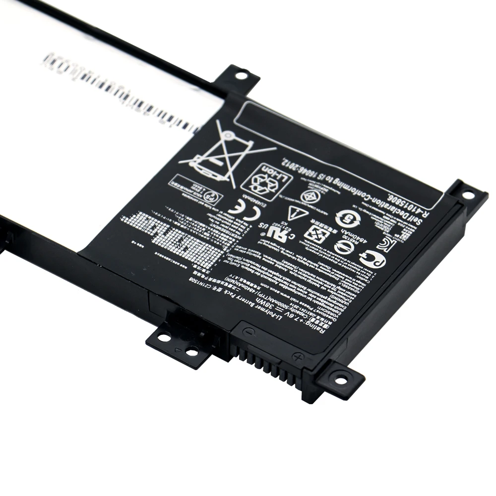 Nova Bateria do Portátil para Asus X456u C21n1508 X456ua X456ub X456uf X456uj X456ur X456uv A456u F456u F456uv K456u R457u 7.6v 38wh - Imagem 2
