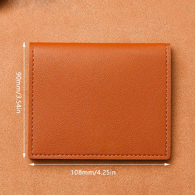1Pc Card Bag Slim And Compact Bank ID Card Case Driver's License Wallet Simple And Anti Demagnetization Card Holder 6