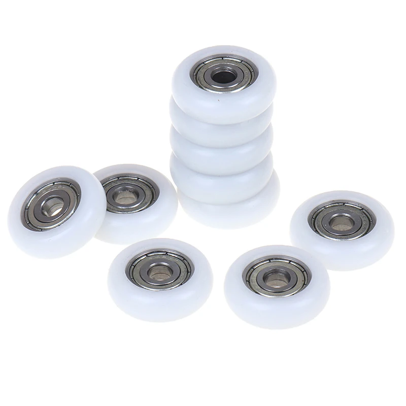 2/5/10pieces Sliding Shower Roller Wheel Plastic Door Replacement Roller Wheel Runner Diameter 23mm