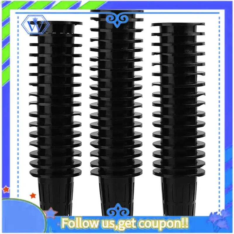 Easy To Use 100Pcs Black Plastic Fixing Basket Gardening Soilless Slotted Mesh Plant Cups, Pots, Buckets, Baskets For Hydroponic