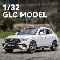 1:32 Benz GLC400 SUV GLC Alloy Car Model Sound and Light Pull Back Children's Toy Collectibles Birthday gift 1