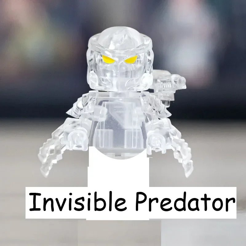 NEW Style!! Terminator Predator VS. Alien Blood Robot War Model Building Blocks Enlighten Action Figure Bricks Toys For Children 2