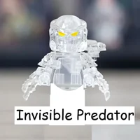 NEW Style!! Terminator Predator VS. Alien Blood Robot War Model Building Blocks Enlighten Action Figure Bricks Toys For Children 2
