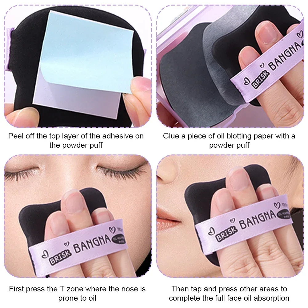 100pcs/set Facial Oil Blotting Paper Matte Face Wipes Oil Control Oil-absorbing Face Cleaning Beauty Makeup Tools Accessories