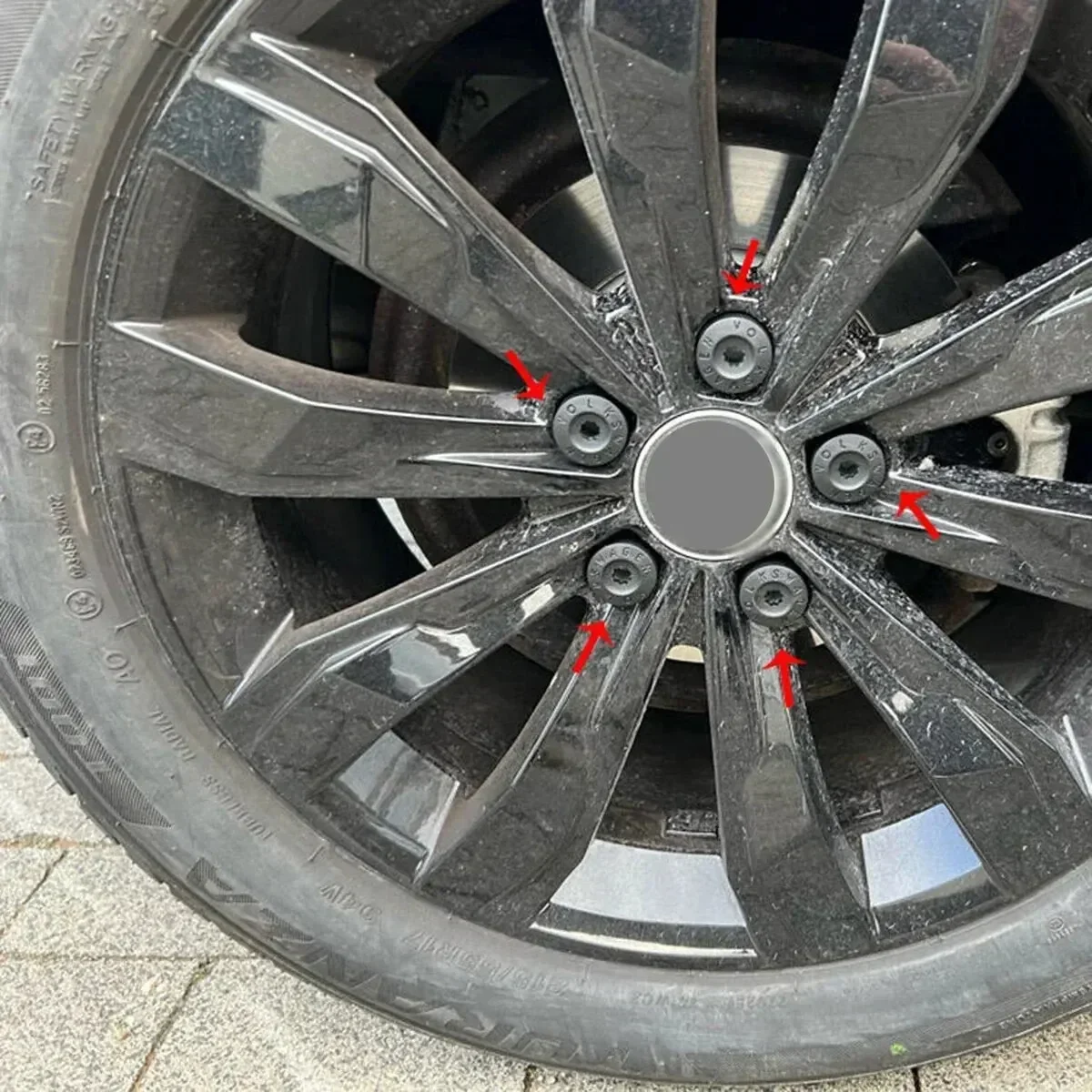 Car Wheel Lug Nut Cover Bolt Cap Removal Tool for VW Volkswagen Scirocco Touran Tiguan Jetta Golf MK5 GTI Passat CC Accessories