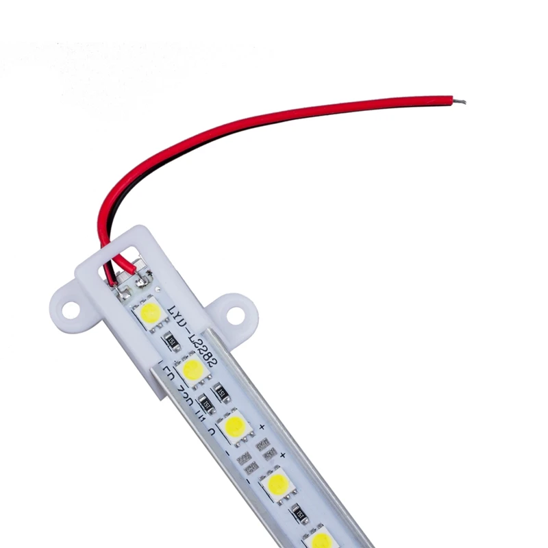 Promoção! Barra de tira rígida de alumínio luz, lâmpada, SMD, dia, branco, 5050, 36, 50cm, 2 pcs