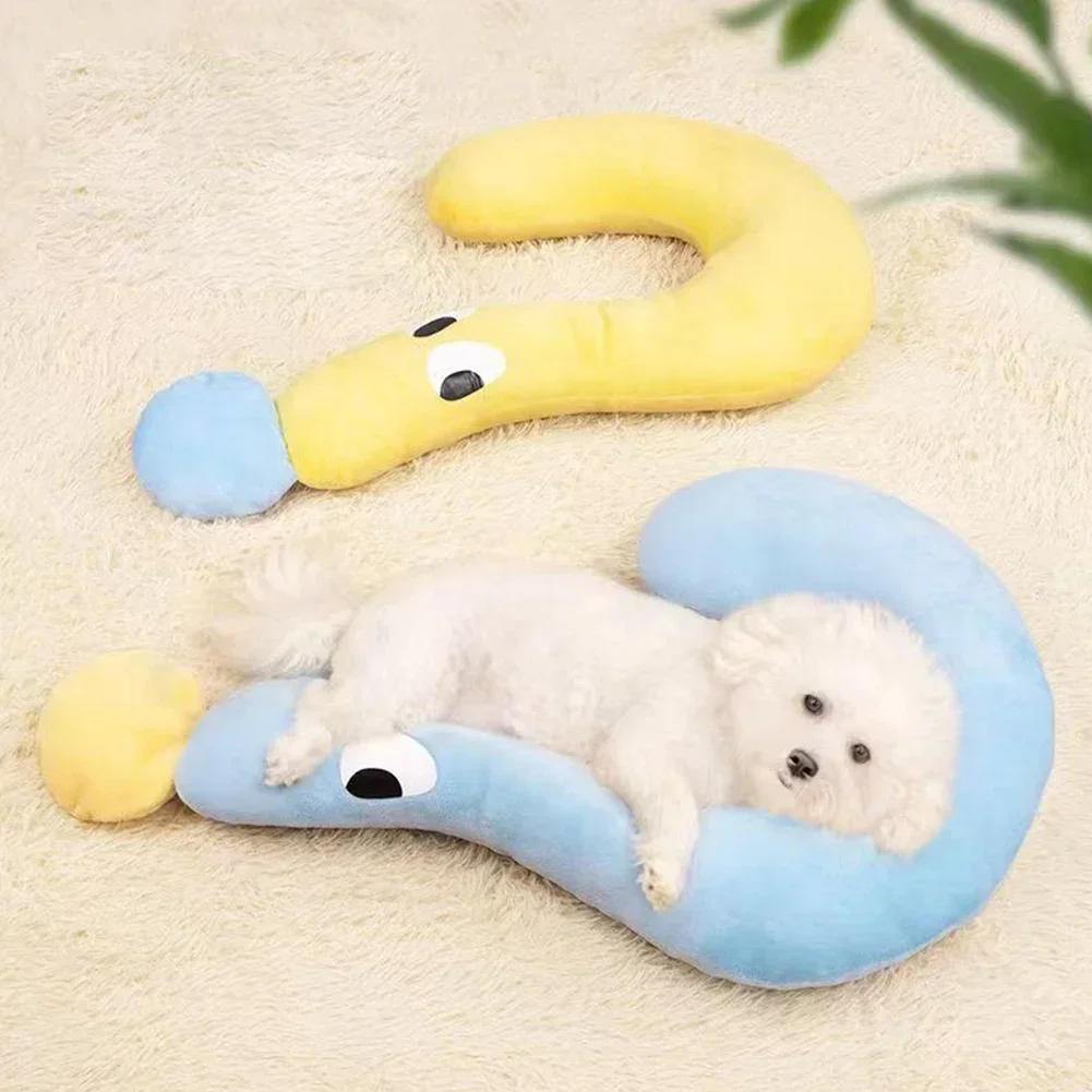 Four Seasons Universal Neck Pillow Pet Mat Pet Pillow Dog Question Mark U-shaped Sleeping Cat Small Supplies
