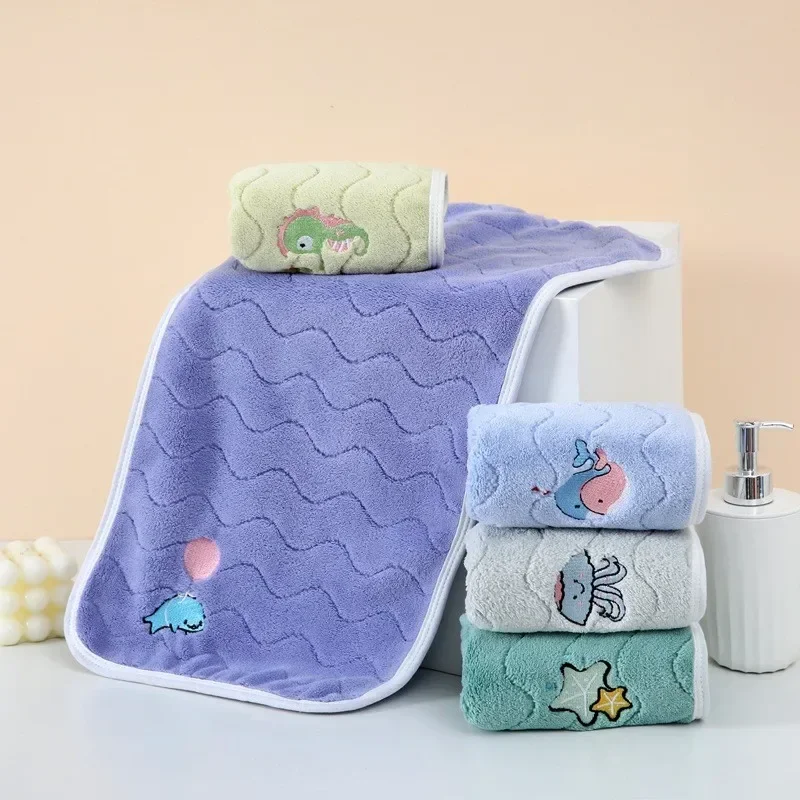 Children Cartoon Bath Towel 50x25cm for Kids