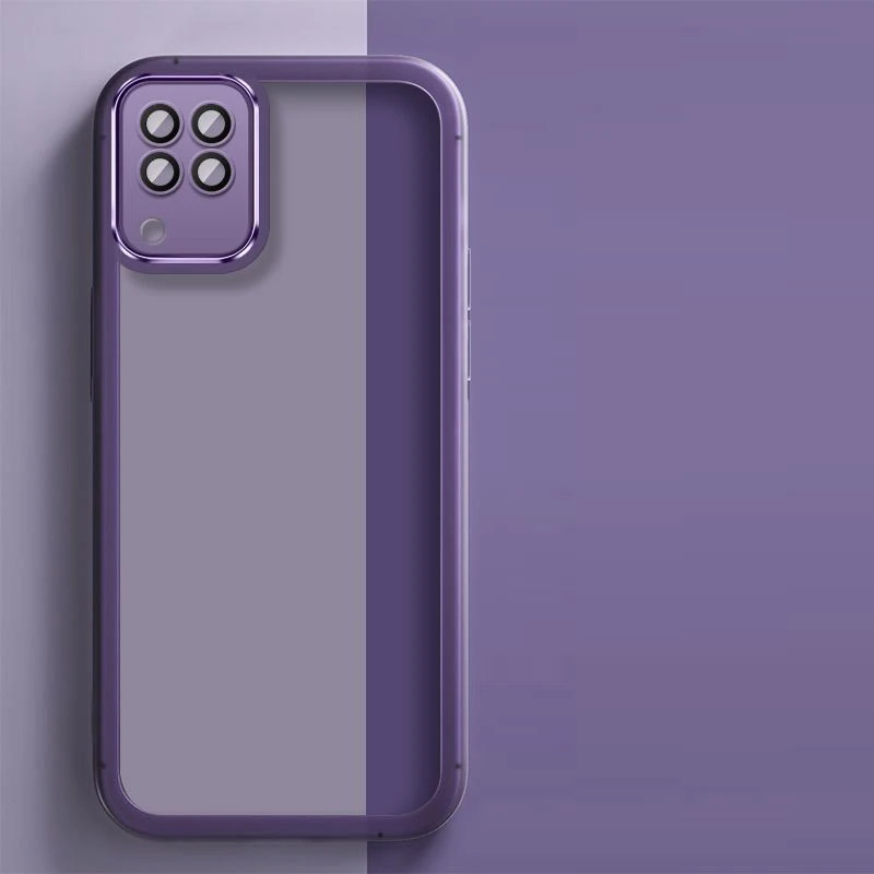 Shockproof Plating Silicone Back Cover