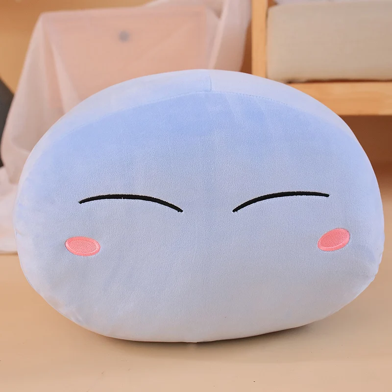 thumbnail image 1 of Rimuru Tempest Plush Toys Anime That Time I Got Reincarnated as a Slime Rimuru Tempest Pillow for Children Baby Xmas Gifts, 1 of 5