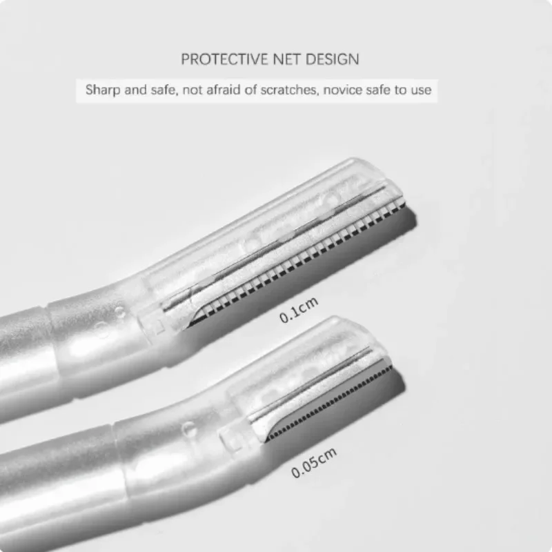 Advanced eyebrow trimmer safety anti-scratch eyebrow trimmer for men and women shaver for beginners beauty tools