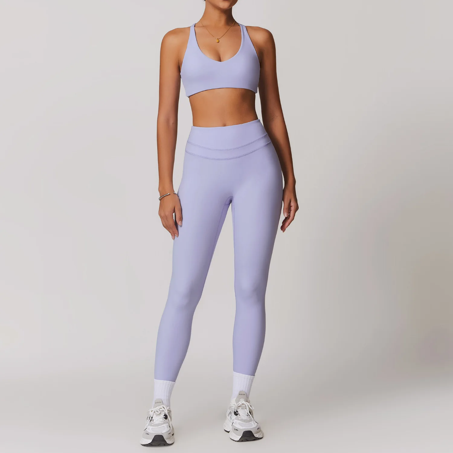 Yoga Set Women Sportswear Workout Clothes Athletic Wear Gym Legging Fitness Bra Crop Top Short Sleeves Sports Suit 2PCS sports bra set gym workout set yoga pants set yoga set fitness set sportswear set sports set