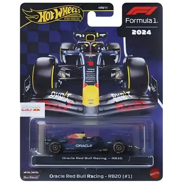 Hot Wheels 1:64 F1 Racing Premium, Red Bull, Alpine and Haas