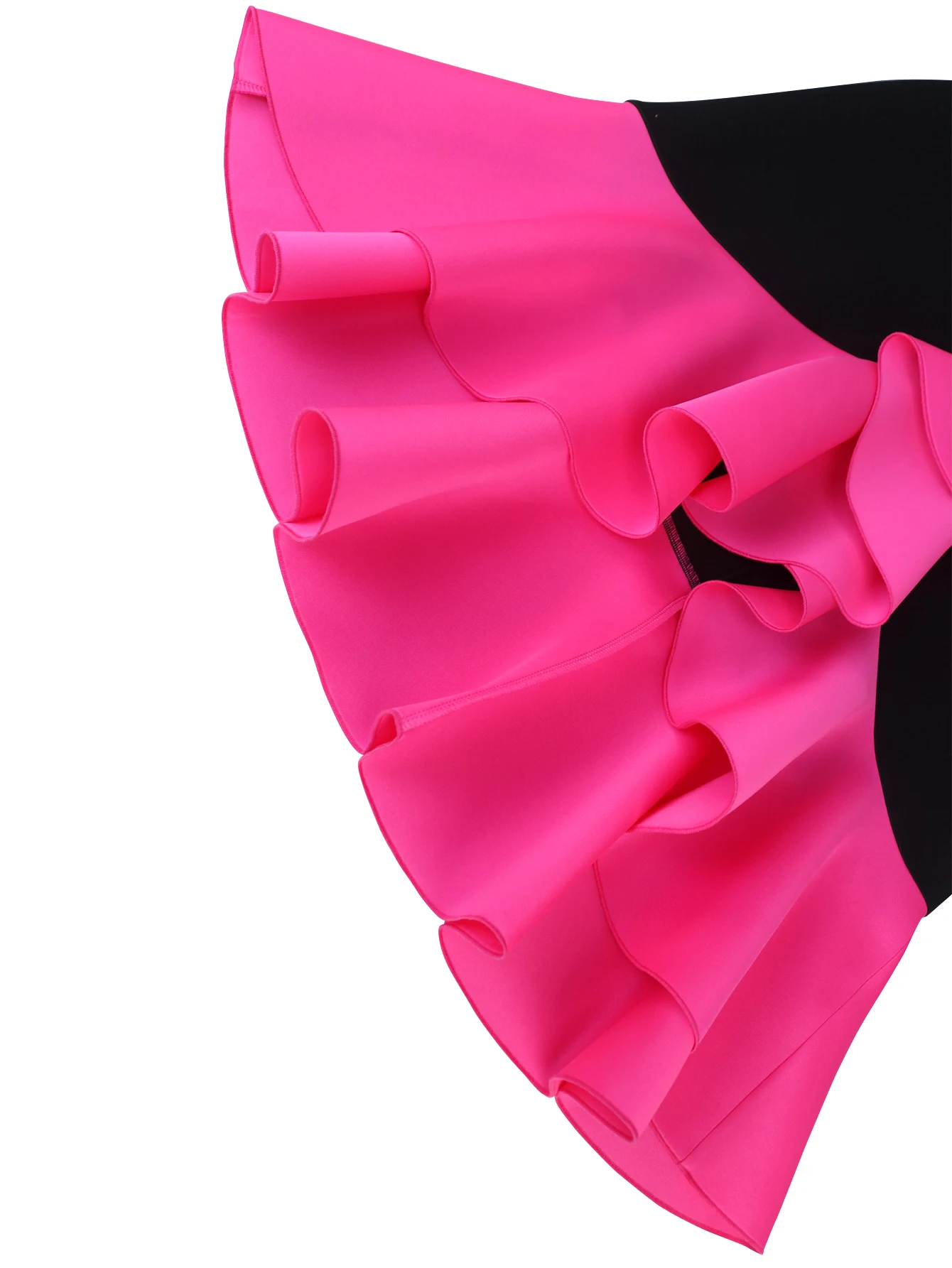 ONTINVA Irregular Dress for Women Plus Size 4XL One Shoulder Ruffles Empire Birthday Evening Event Midi Gowns Summer Outfits