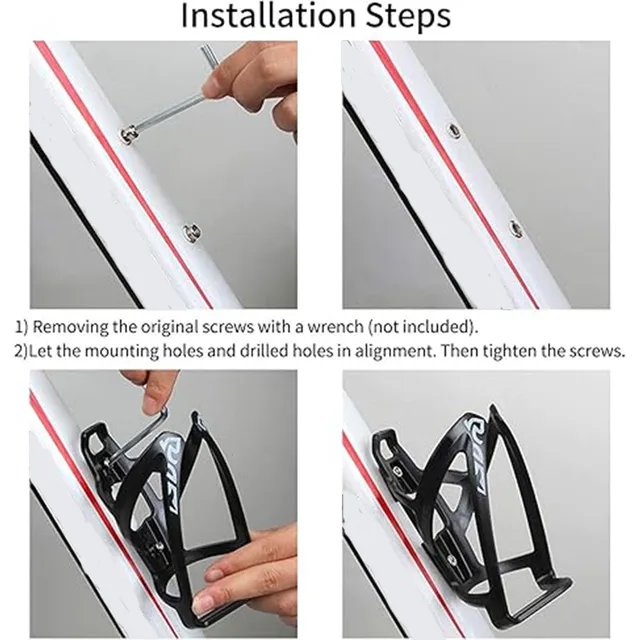 Bicycle Water Bottle Cage Colorful Gradient Cycling Bottle Holder Ultralight MTB Road Bike Water Bottle Bracket 5