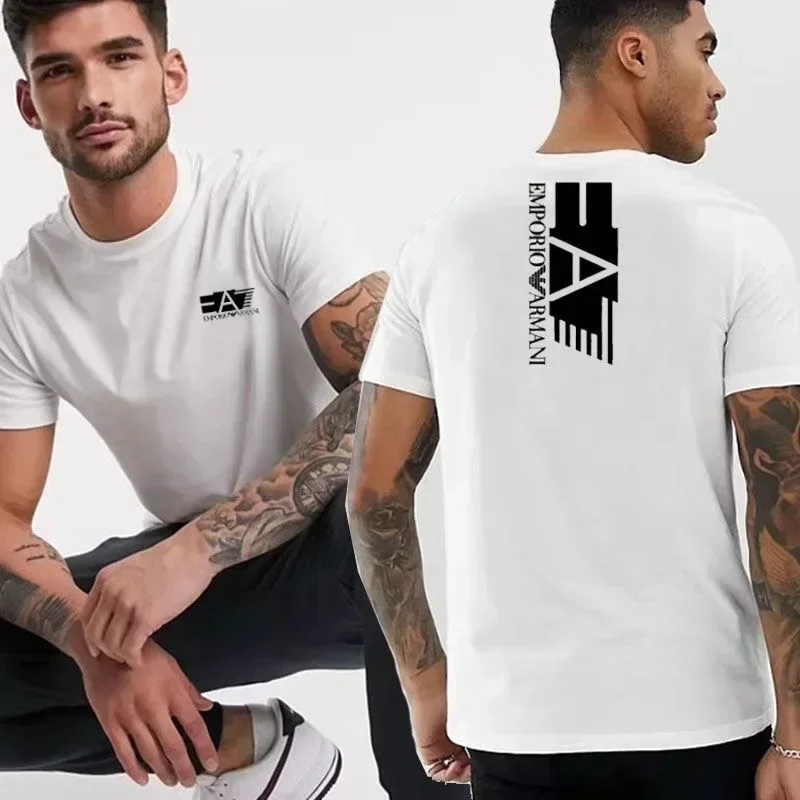 Fashion Men Cotton Luxury Brand T-shirt Streetwear Oversized Clothes T Shirt for Women Designer Tshirt Summer Tops Tee Clothing