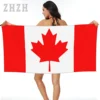 More Design Canada Flag Emblem Bath Towel Quick dry Microfiber Absorbing Soft Water Breathable Beach Swimming Bathroom 1