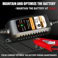 MOTOPOWER 12V 800mA Automatic Smart Car Motorcycle Battery Charger Maintainer - Image 5