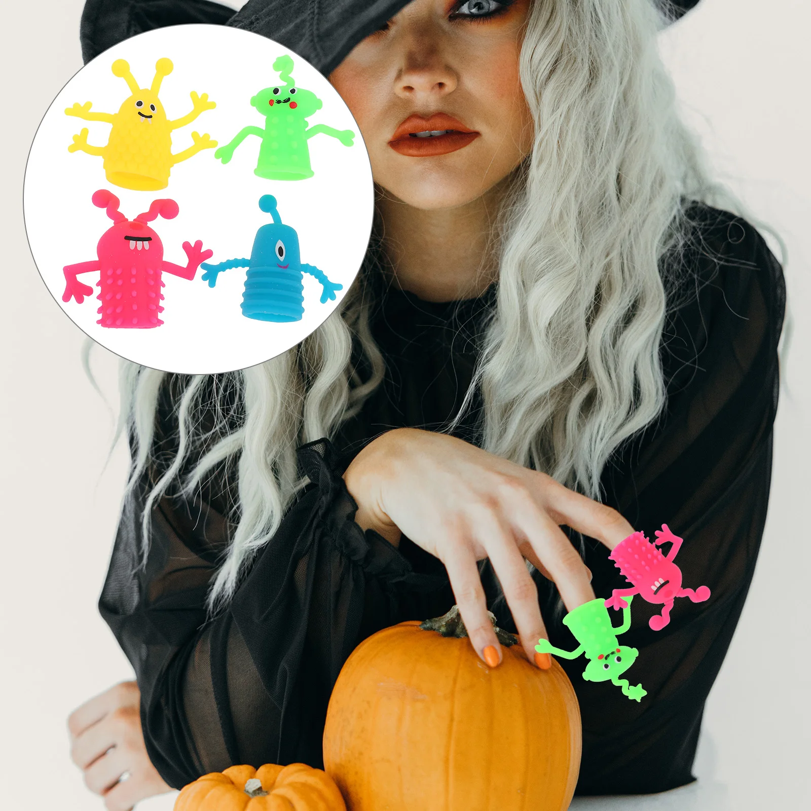 

Halloween Hand Halloween Party Favors Toy Figure Novelty Sensory Prank Trick Toys Party Favors Random Color