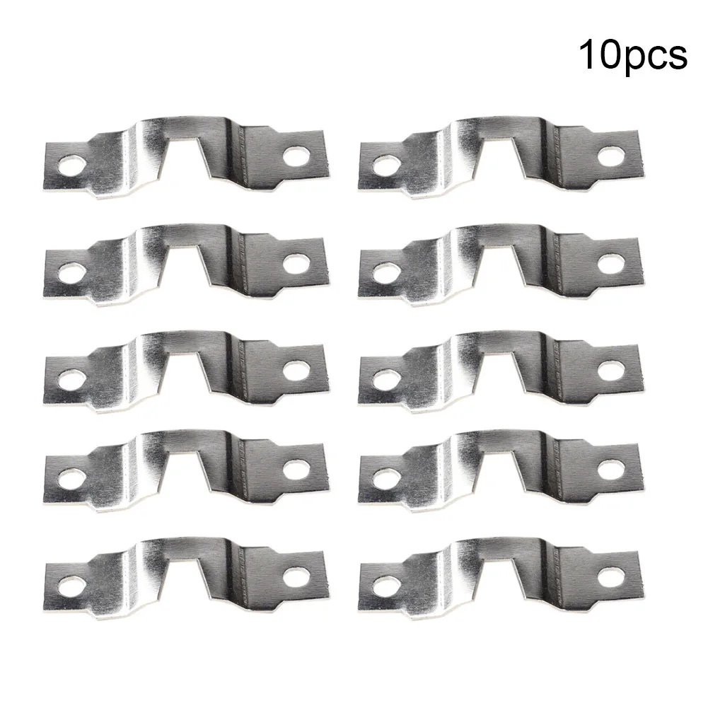 

Durable Picture Frame Hanger Replacement 10/50pcs 15kg Load Bearing 48mm*11mm High Quality Silver For Hanging Pictures/mirror