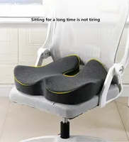 Zeby Rebound Memory Foam Office Chair Cushion Woman Tailbone Pelvis Orthopedic Medical Lady Seat Cushion Beautiful Buttocks Pad 1