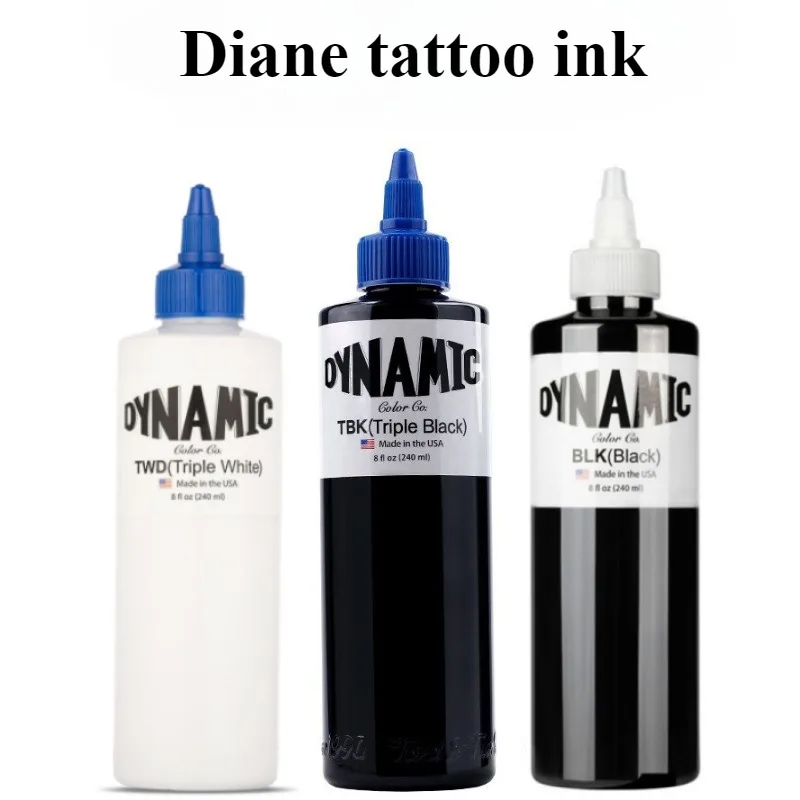 Dayanne TBK Totem Tattoo Color Black Ink Pigment Cut Line Hit Fog Tattoo Triple Black Professional Ink Accessory Tool New