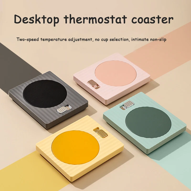 

ZK33 New Heating Coaster Constant Temperature Coaster Second Gear Thermostat Coaster Constant Temperature Base Set Gift Box