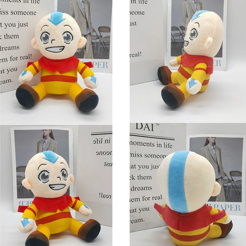 

Aang Косплей плюшевый аниме Аватар мультфильм мягкий талисман фантазия костюм аксессуары День рождения Рождество подарки для взрослых детей