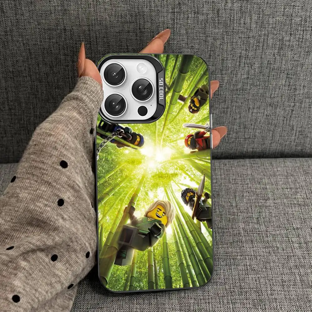 Animated N-Ninjago-Funny Matte Shockproof Phone Case - Stylish and Durable Back Cover