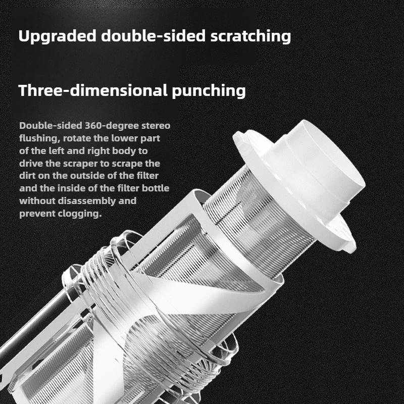 Stainless steel pre-filter household home backwash whole house central tap water