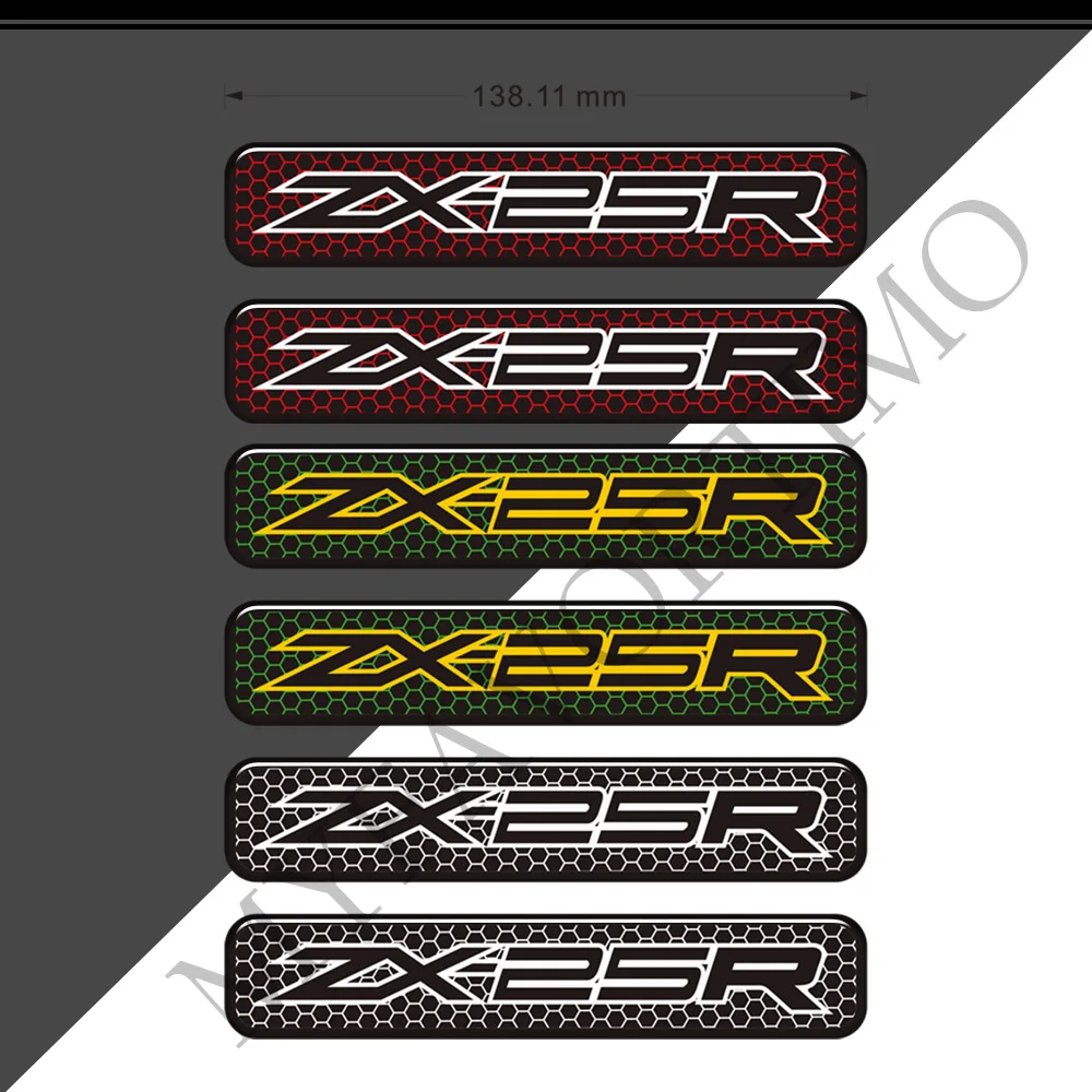 

Motorcycle For Kawasaki Ninja ZX25R ZX 25R ZX-25R Fairing Gas Fuel Oil Kit Knee Decal TankPad 3D Stickers Protector Tank Pad