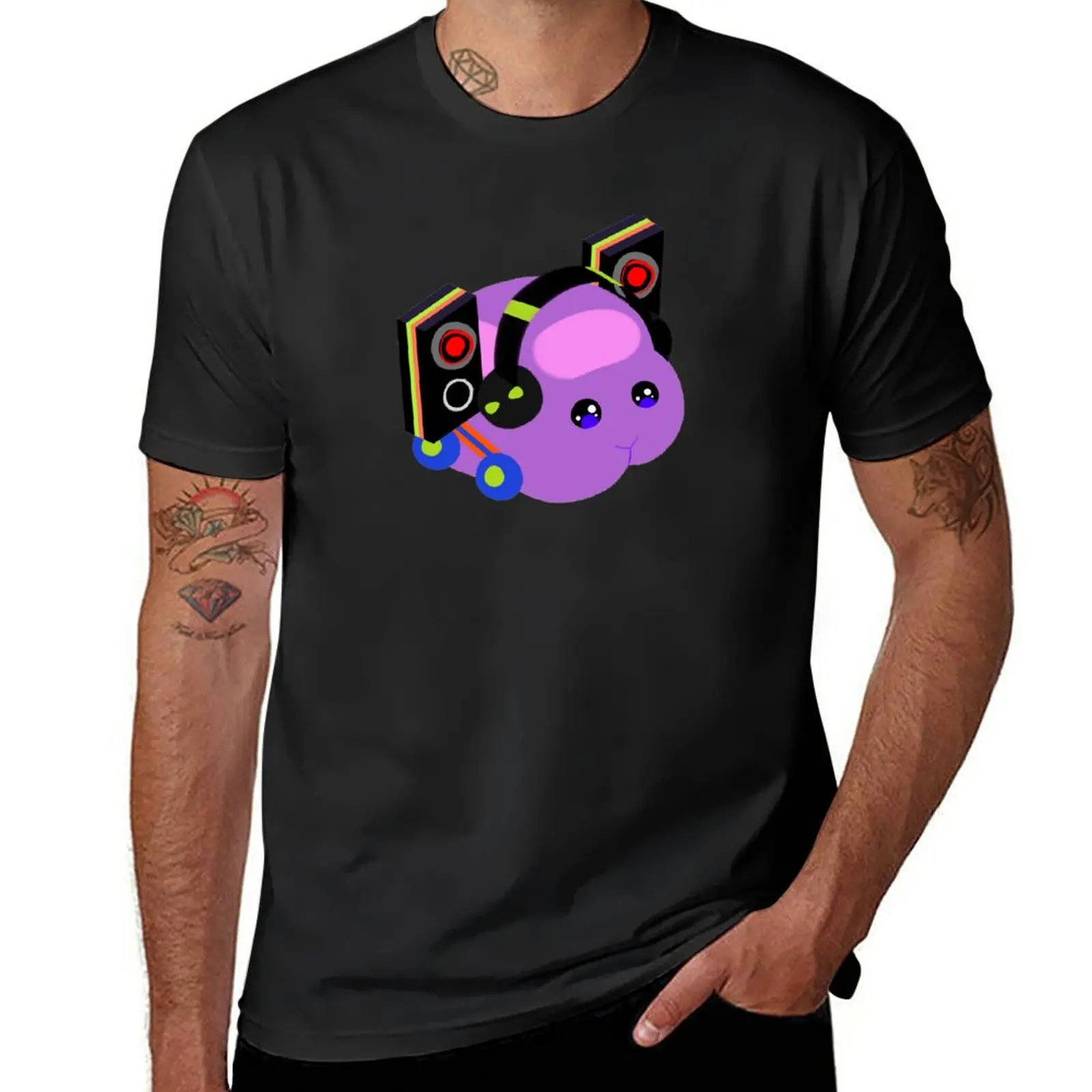 New Stereo Molcar Pui Pui Molcar T-Shirt Felpe Magliette Personalizzate Magliette Estive Magliette Nere Semplici Da Uomo