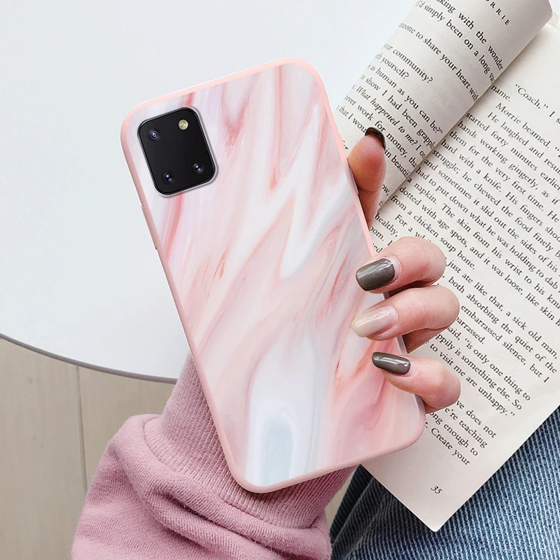 Elegant Marble Pattern Soft Protective Phone Case – Stylish and Durable Cover