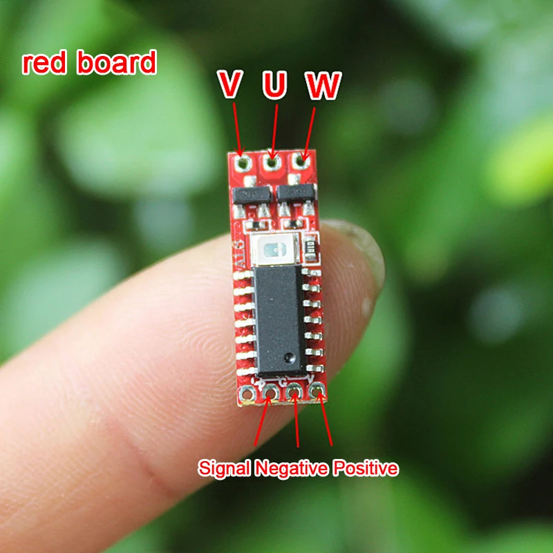 BLDC Motor Driver 1S-2S DC 3.7V-7.4V 4A Mini BLDC Brushless Motor Driver Board Electric Regulator Drive For 1104 1106 1306 1407 1806 Motor