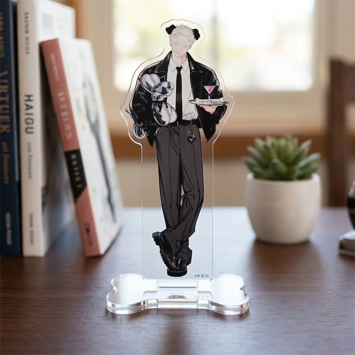 Vampire Fangs 15cm Acrylic Stand Halloween Decor Keychain