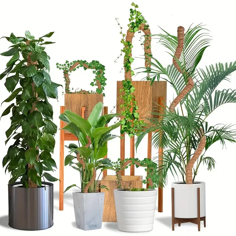 Soupiar Moss Poles Tall Bendable Indoor Climbing Plant Support