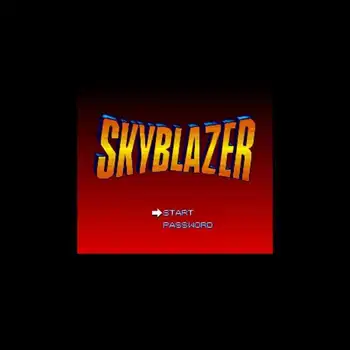 Sky Blazer Big Grey Scheda da gioco a 16 bit per il giocatore di gioco NTSC Drop Shipping