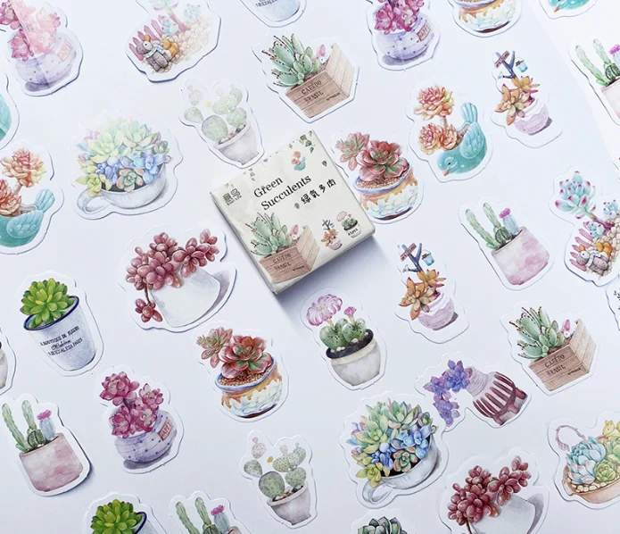 

Декоративная наклейка Happy cactus (1 упаковка)