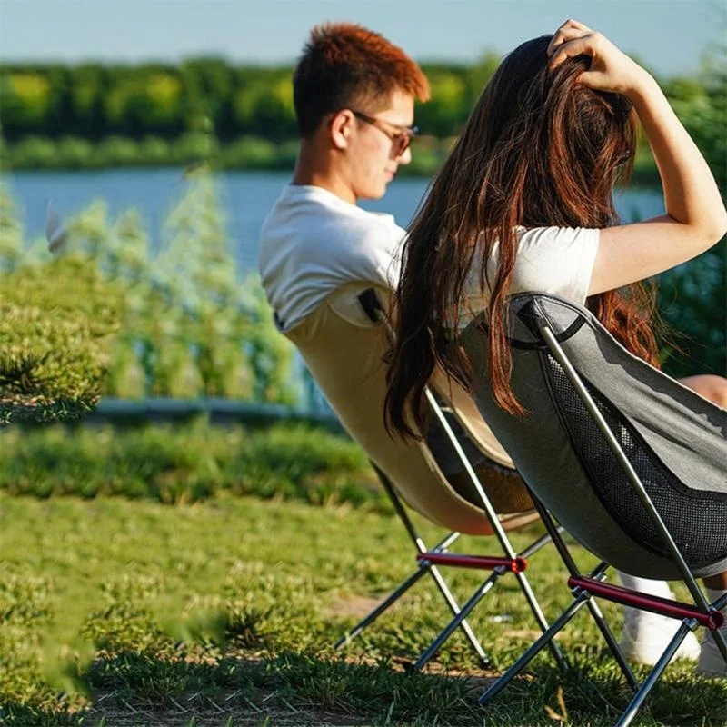 Aluminum Lightweight Folding Camping Chair Full-Aluminum Frame